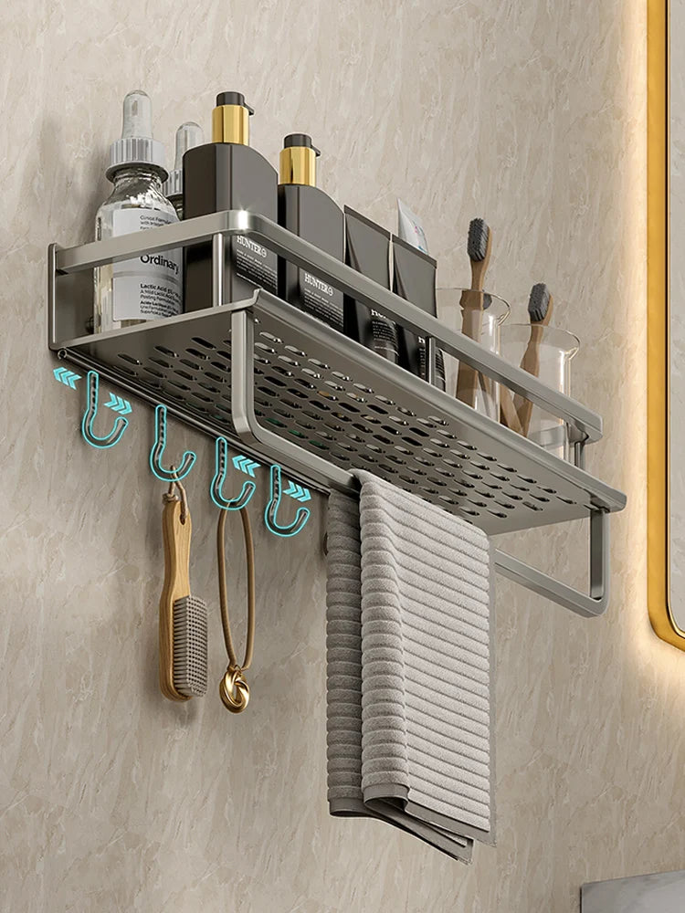 Space Aluminum Bathroom Shelf - image 5