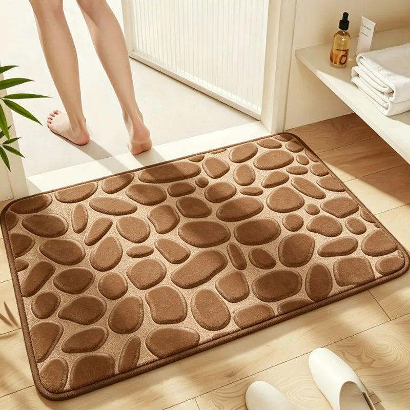 Pebble Embossed Absorbent Bath Mat - image 8
