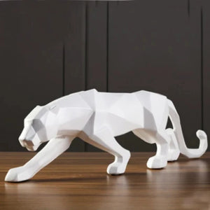 Geometric Panther Sculpture - thumbnail 8