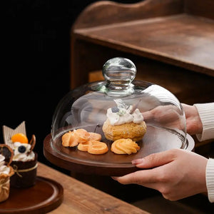 Cake Stand with Glass Dome Cover - thumbnail 5