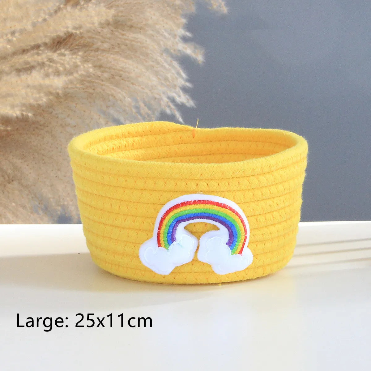 Animal Cotton Rope Storage Basket - image 17
