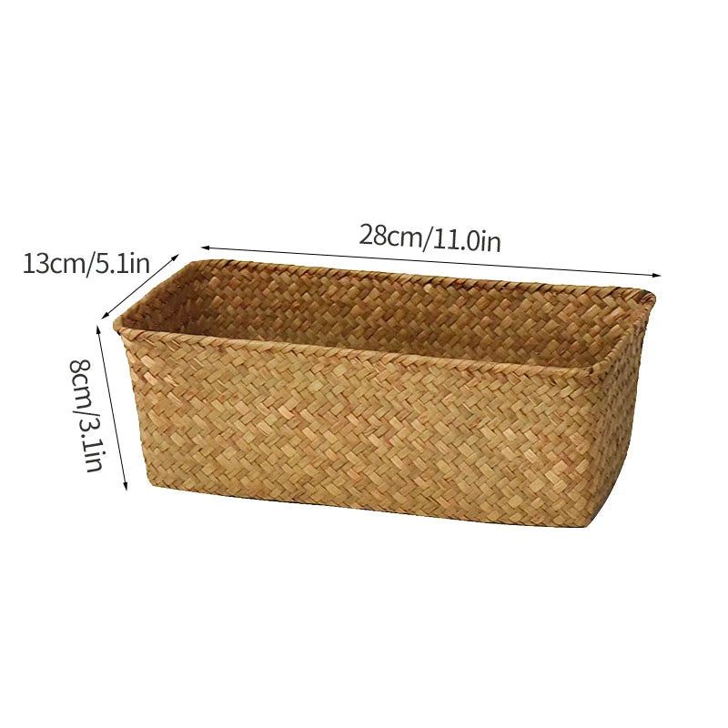 Seagrass Woven Storage Basket - image 17