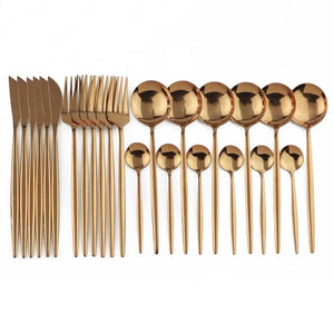 24-Piece Stainless Steel Flatware Set – Service for 6 - thumbnail 7
