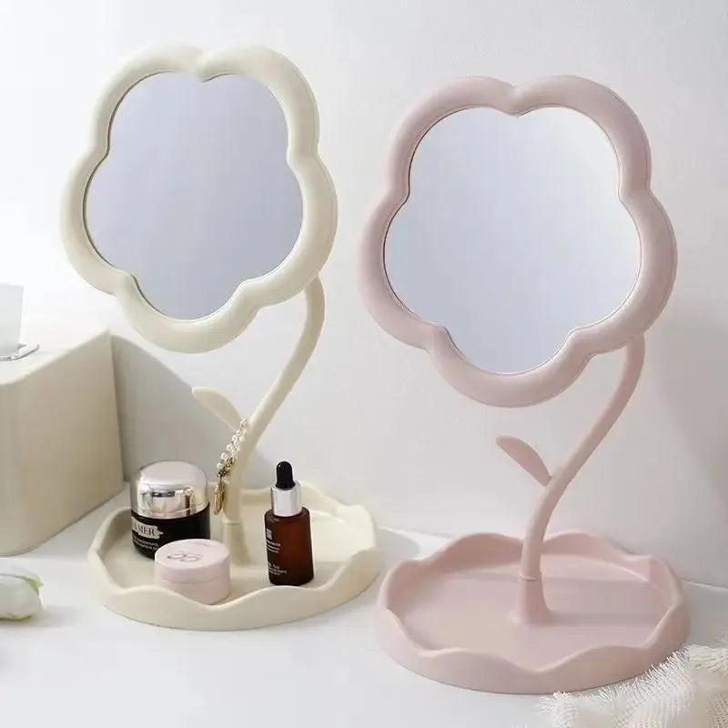 Flower-Shaped Tabletop Mirror - image 5