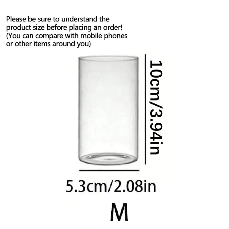 Clear Cylinder Glass Candle Holder - image 7