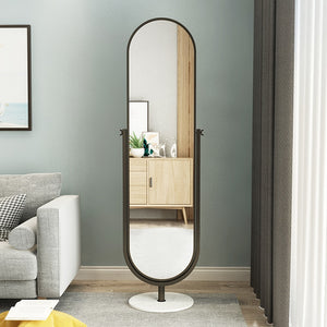 Rotating Dressing Mirror Home Floor Mirror Simple Bedroom Girl Full-Length Mirror Full-Length Mirror