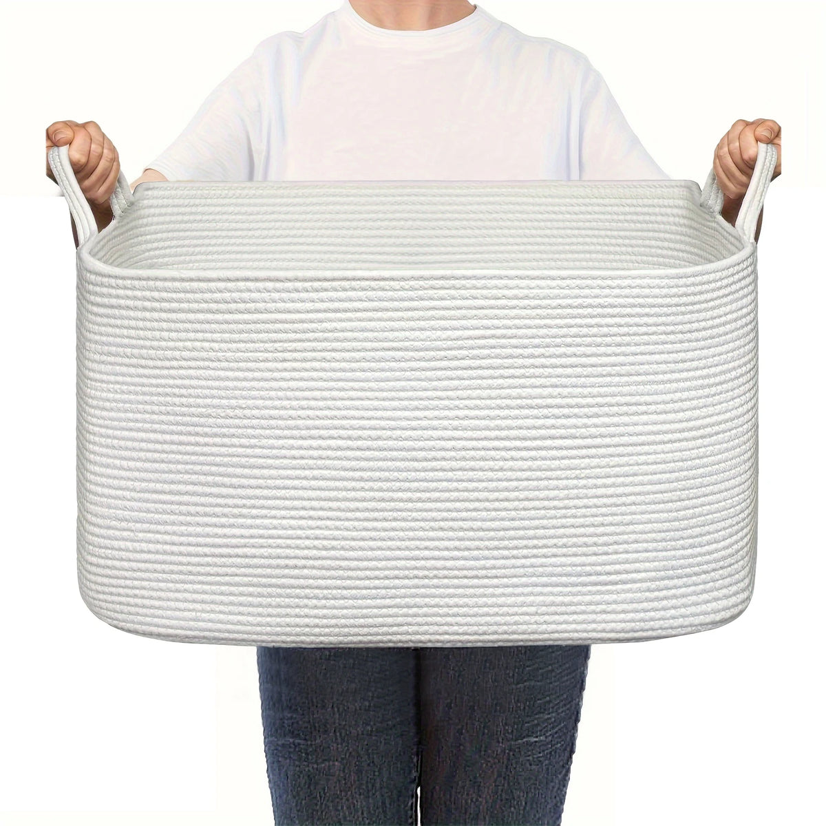 Woven Rope Storage Basket - image 3