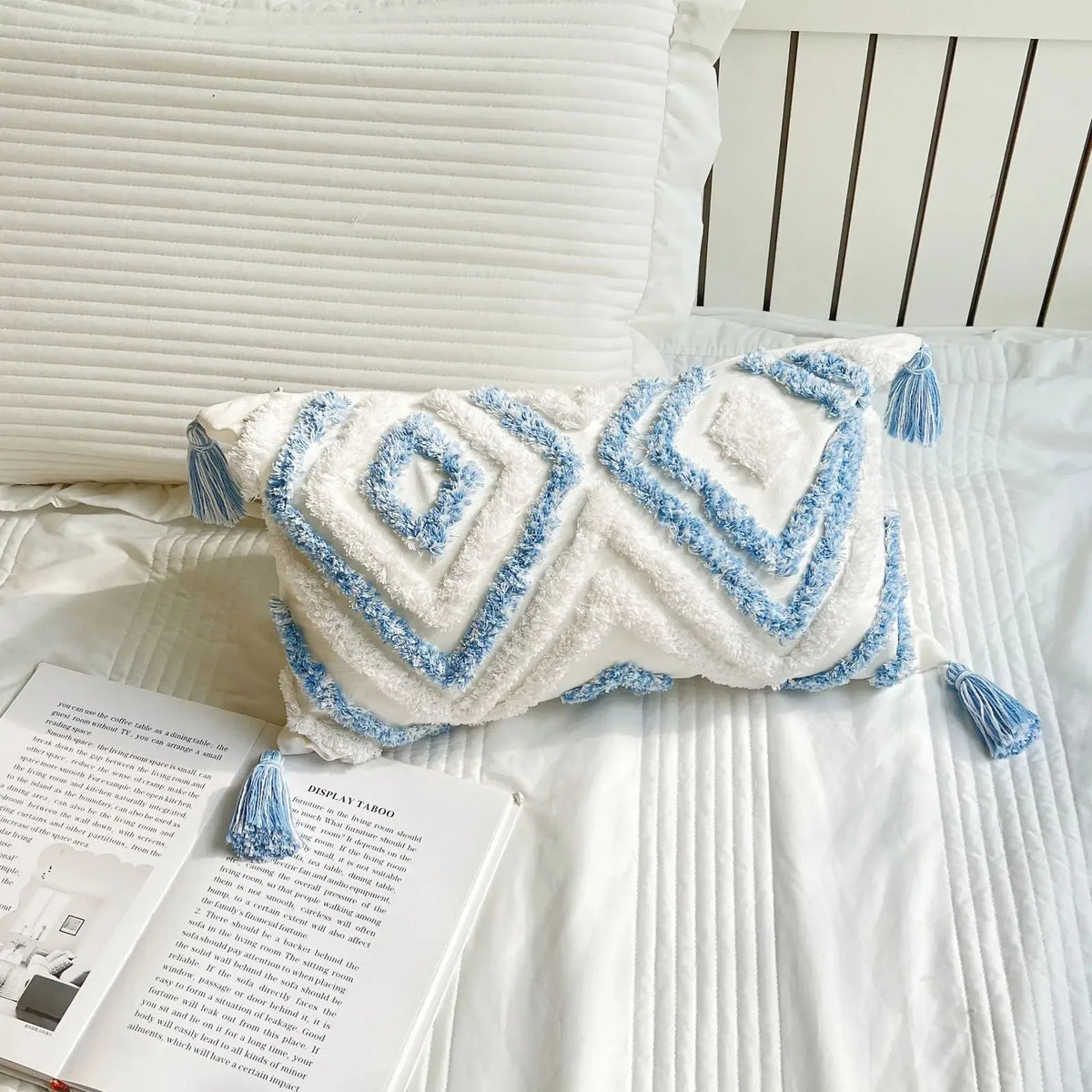 Tufted Textured Pillow Cover - image 7