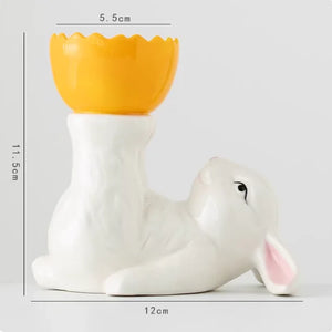 Ceramic Bunny Egg Tray - thumbnail 8