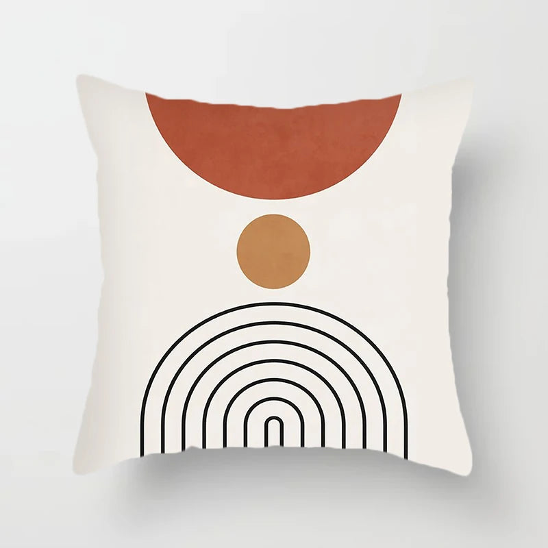 Abstract Geometric Pillow Cover - image 3