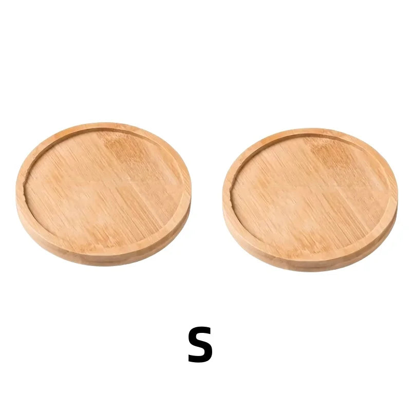 Bamboo Plant Saucer Tray - image 6