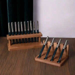 Wooden Desk Organizer with Phone Stand - thumbnail 1