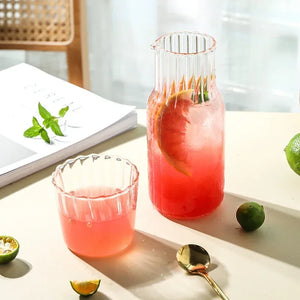 Bedside Glass Water Carafe with Tumbler - thumbnail 5
