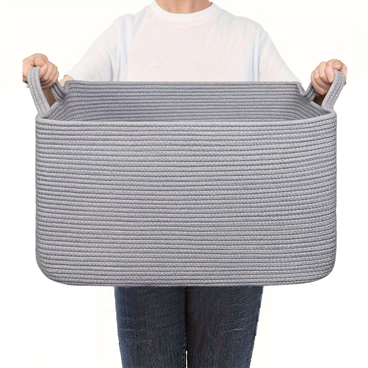 Woven Rope Storage Basket - image 5
