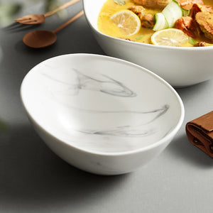 White Soup Bowl: Household and Hotel Tableware, Special Japanese Light Luxury Ceramic, Western Food French Soup Bowl