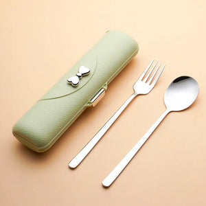 Portable Stainless Steel Cutlery Set - thumbnail 8