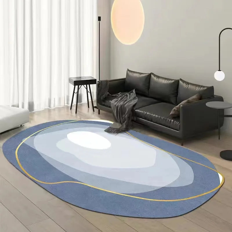Irregular Shape Modern Area Rug - image 17