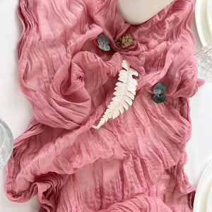 Semi-Sheer Gauze Table Runner - thumbnail 8