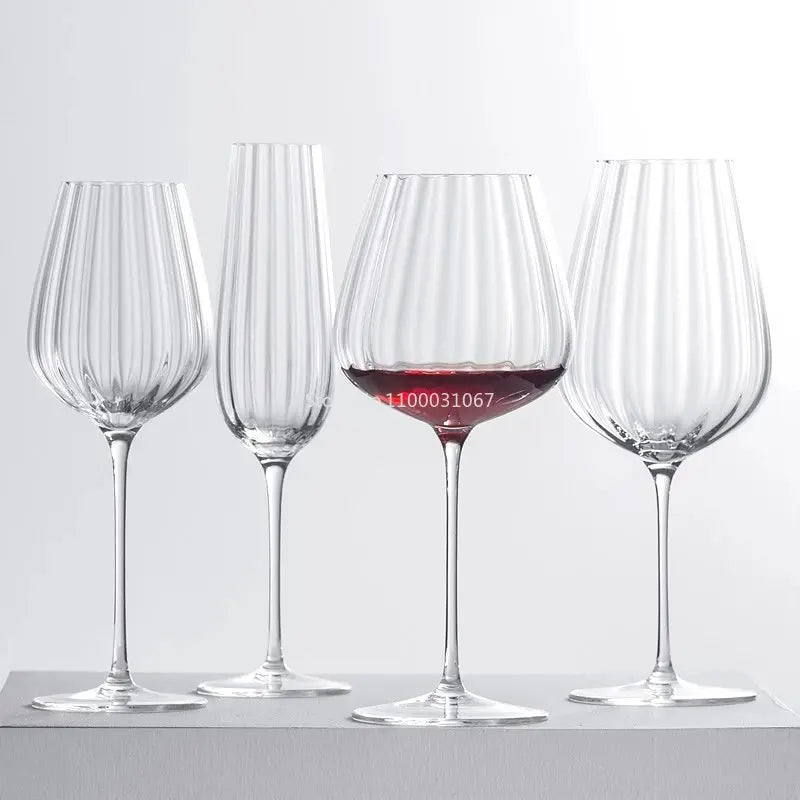 Ripple Crystal Wine Goblet - image 2