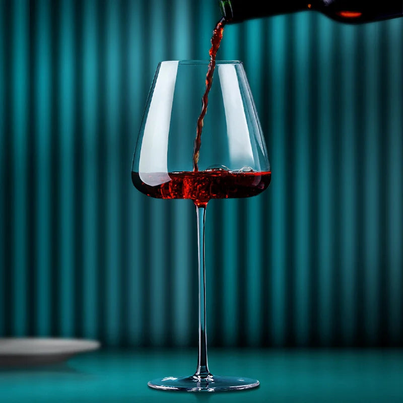 Crystal Burgundy Wine Glasses – Set of 2 - image 2