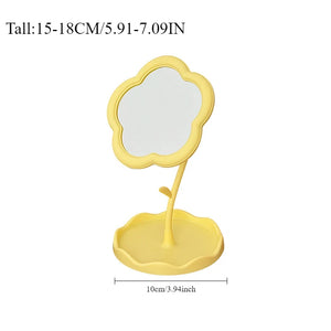 Flower-Shaped Tabletop Mirror - thumbnail 4