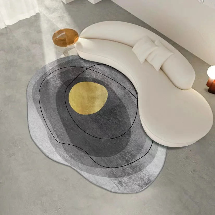 Irregular Shape Modern Area Rug - image 20