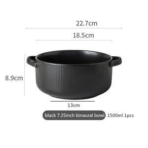 Nordic Matte-Glaze Ceramic Dinnerware – Open Stock - thumbnail 23