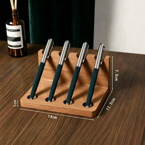 Wooden Desk Organizer with Phone Stand - thumbnail 6