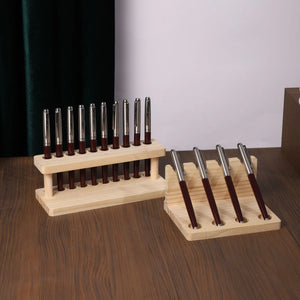 Wooden Desk Organizer with Phone Stand - thumbnail 2