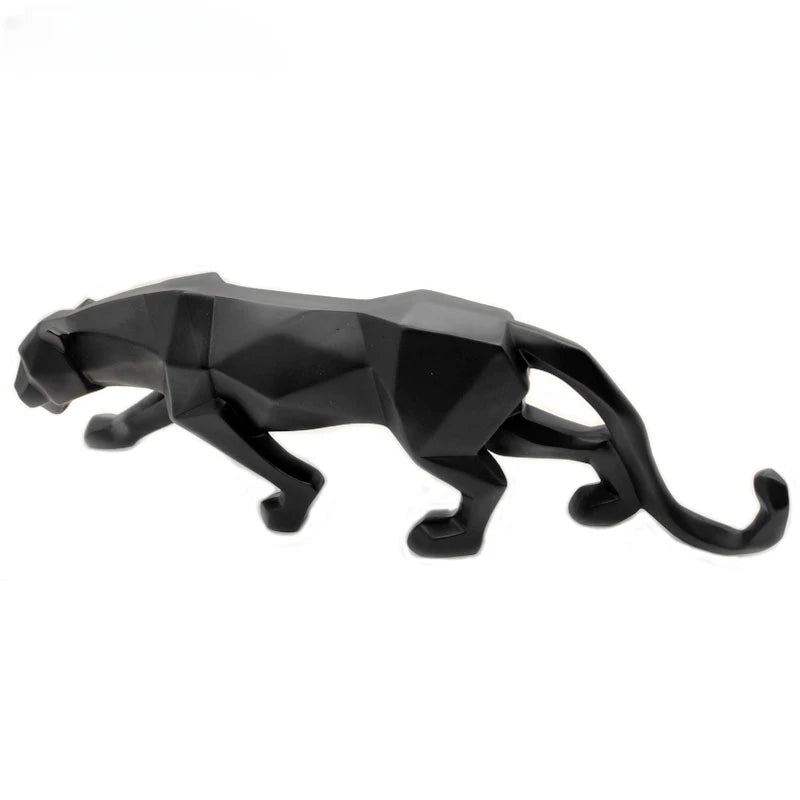 Geometric Panther Sculpture - image 2