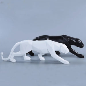 Geometric Panther Sculpture - thumbnail 6
