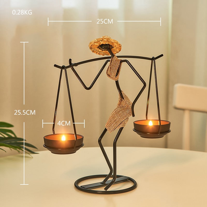 Home Decoration Accessories Creative Candle Holder