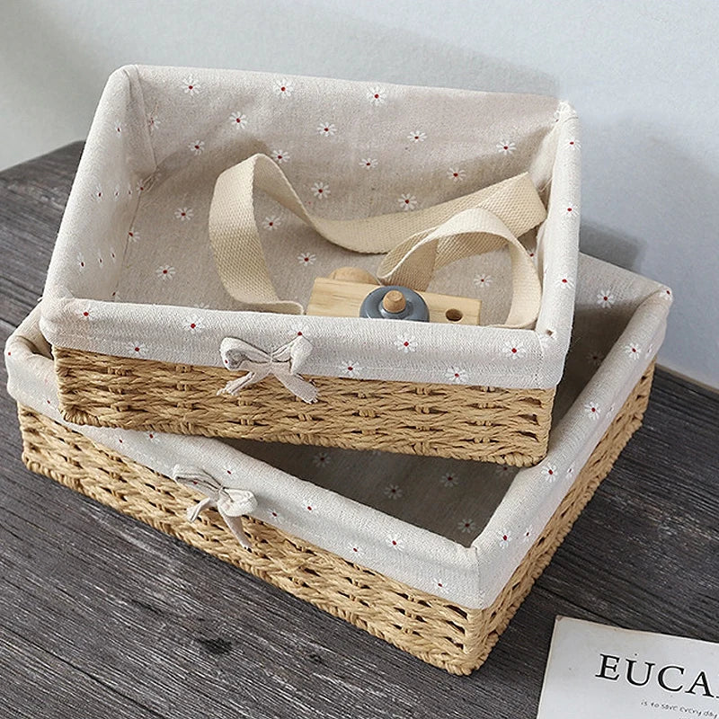 Seagrass Woven Storage Basket - image 1