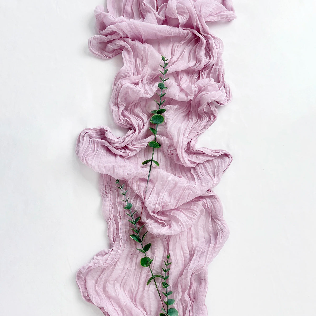 Semi-Sheer Gauze Table Runner - image 4