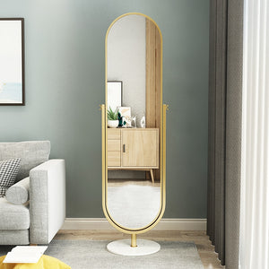 Rotating Dressing Mirror Home Floor Mirror Simple Bedroom Girl Full-Length Mirror Full-Length Mirror