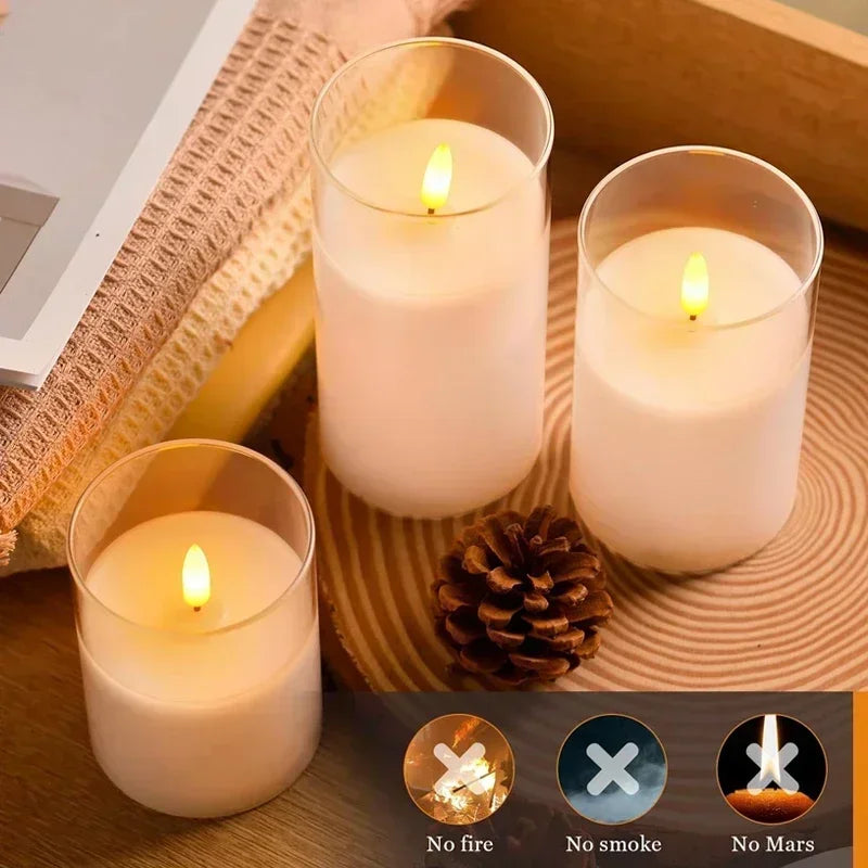 Flameless LED Pillar Candles - image 5