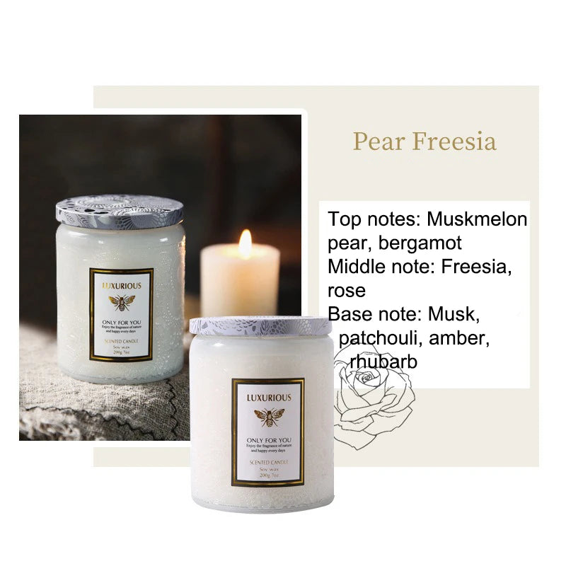 Natural Soy Wax Scented Jar Candle – 7 oz - image 8