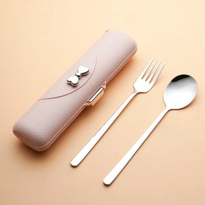 Portable Stainless Steel Cutlery Set - thumbnail 9