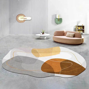 Irregular Shape Modern Area Rug - thumbnail 10