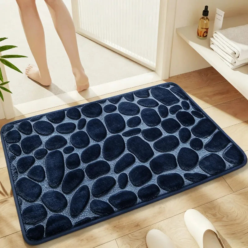 Pebble Embossed Absorbent Bath Mat - image 13