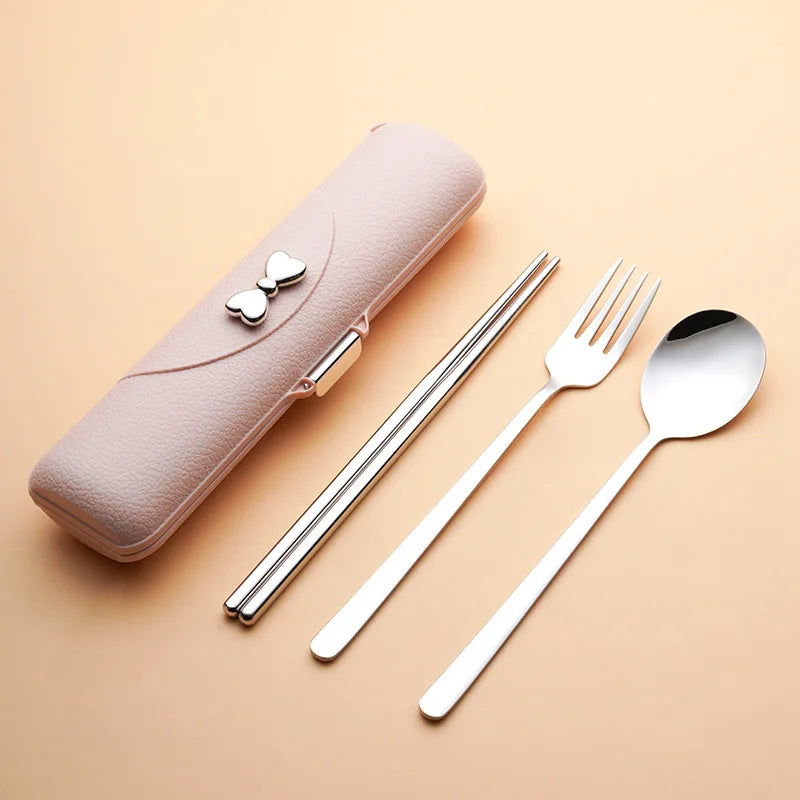 Portable Stainless Steel Cutlery Set - image 14