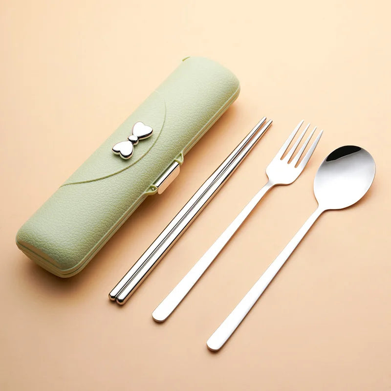Portable Stainless Steel Cutlery Set - image 7