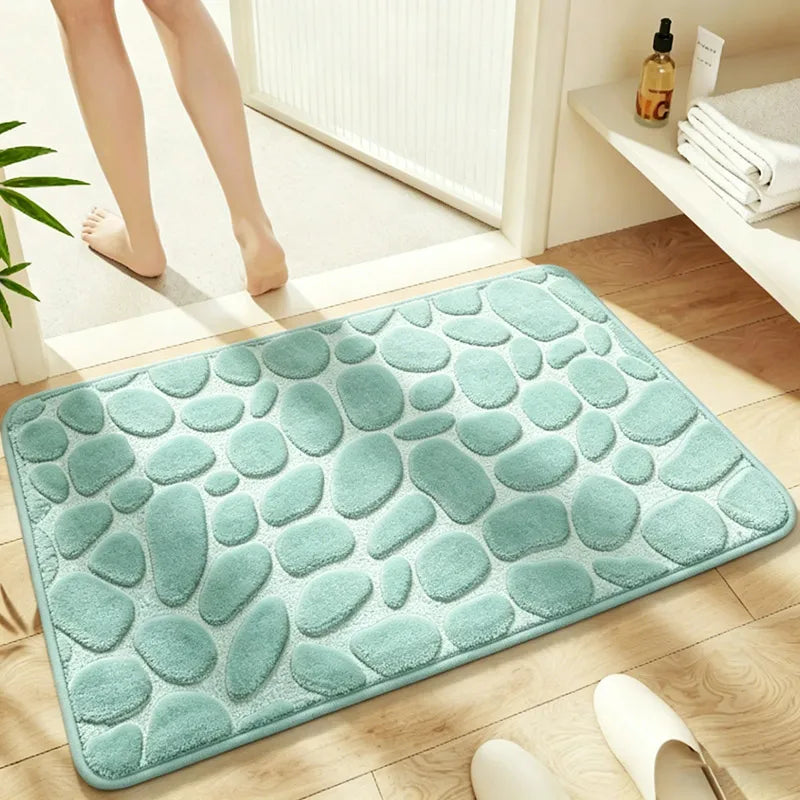 Pebble Embossed Absorbent Bath Mat - image 9
