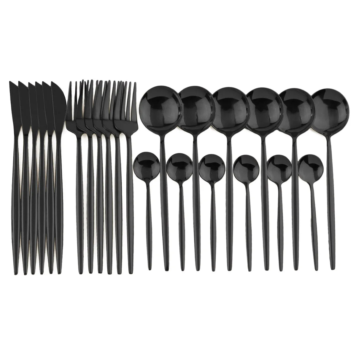24-Piece Stainless Steel Flatware Set – Service for 6 - image 8