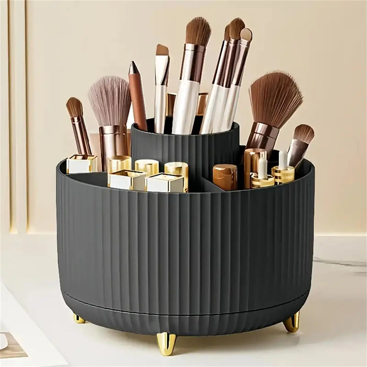 360° Rotating Makeup Organizer - image 9