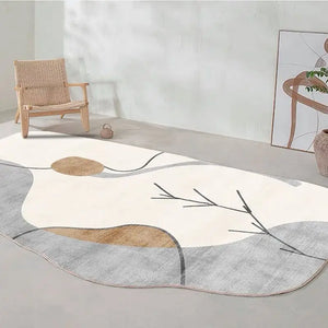 Irregular Shape Modern Area Rug - thumbnail 24