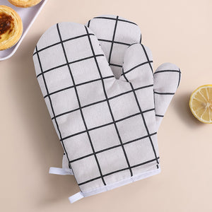 Heat-insulating Gloves, Anti-scald Microwave Gloves, High Temperature Resistant Kitchen Baking Oven Gloves