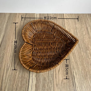 Heart-Shaped Woven Basket - thumbnail 9