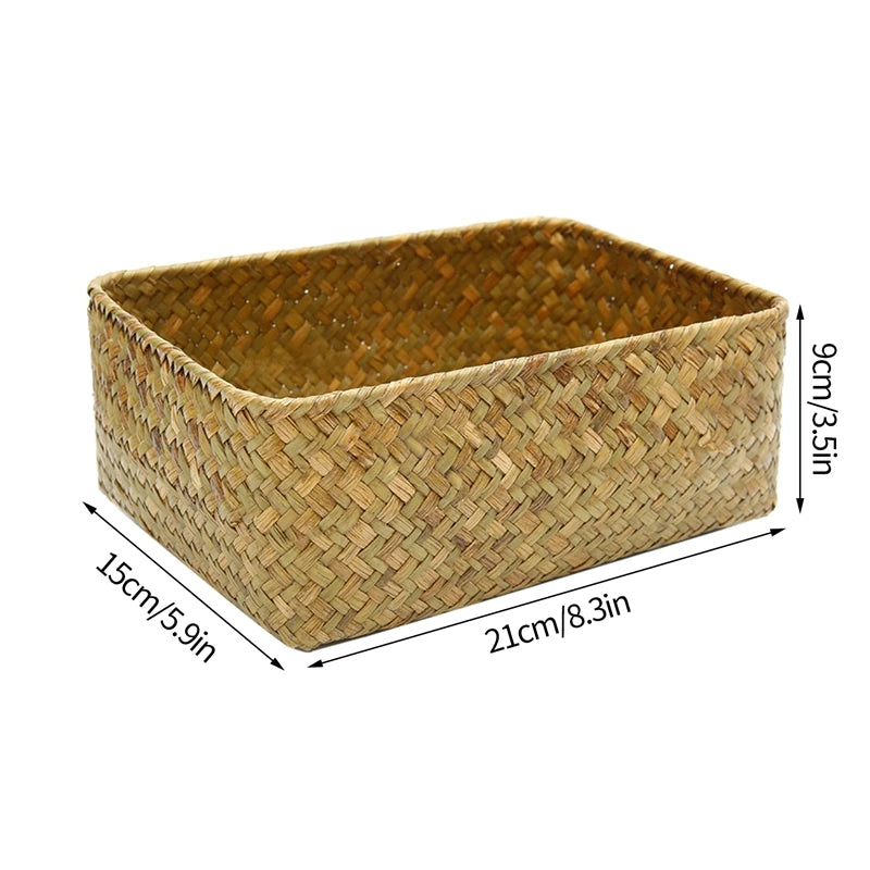 Seagrass Woven Storage Basket - image 19