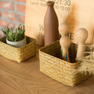 Seagrass Woven Storage Basket - thumbnail 5